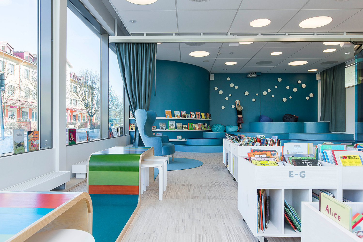 Vallentuna Bibliothek, Schweden