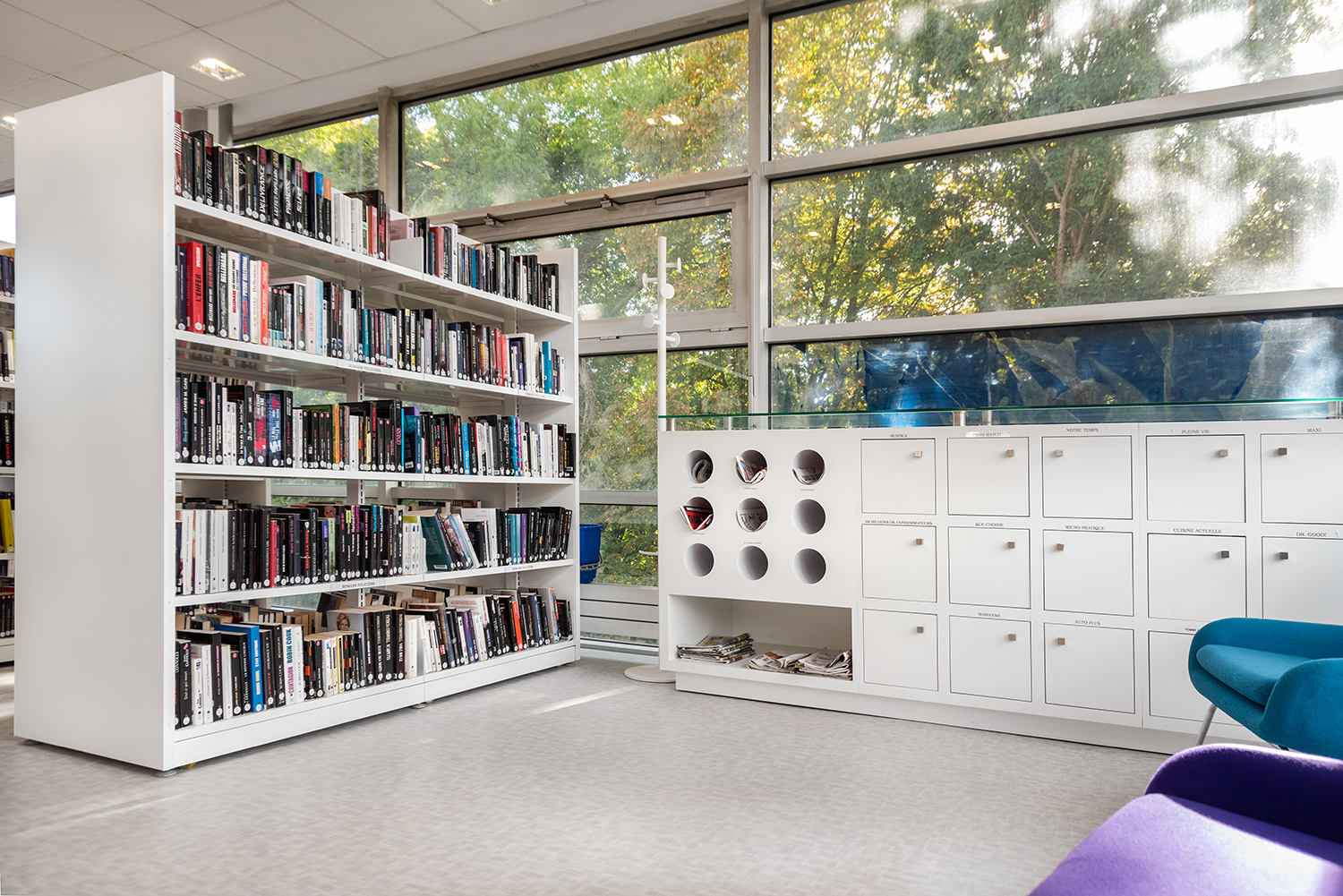 Trith Saint Léger Bibliothek, Frankreich