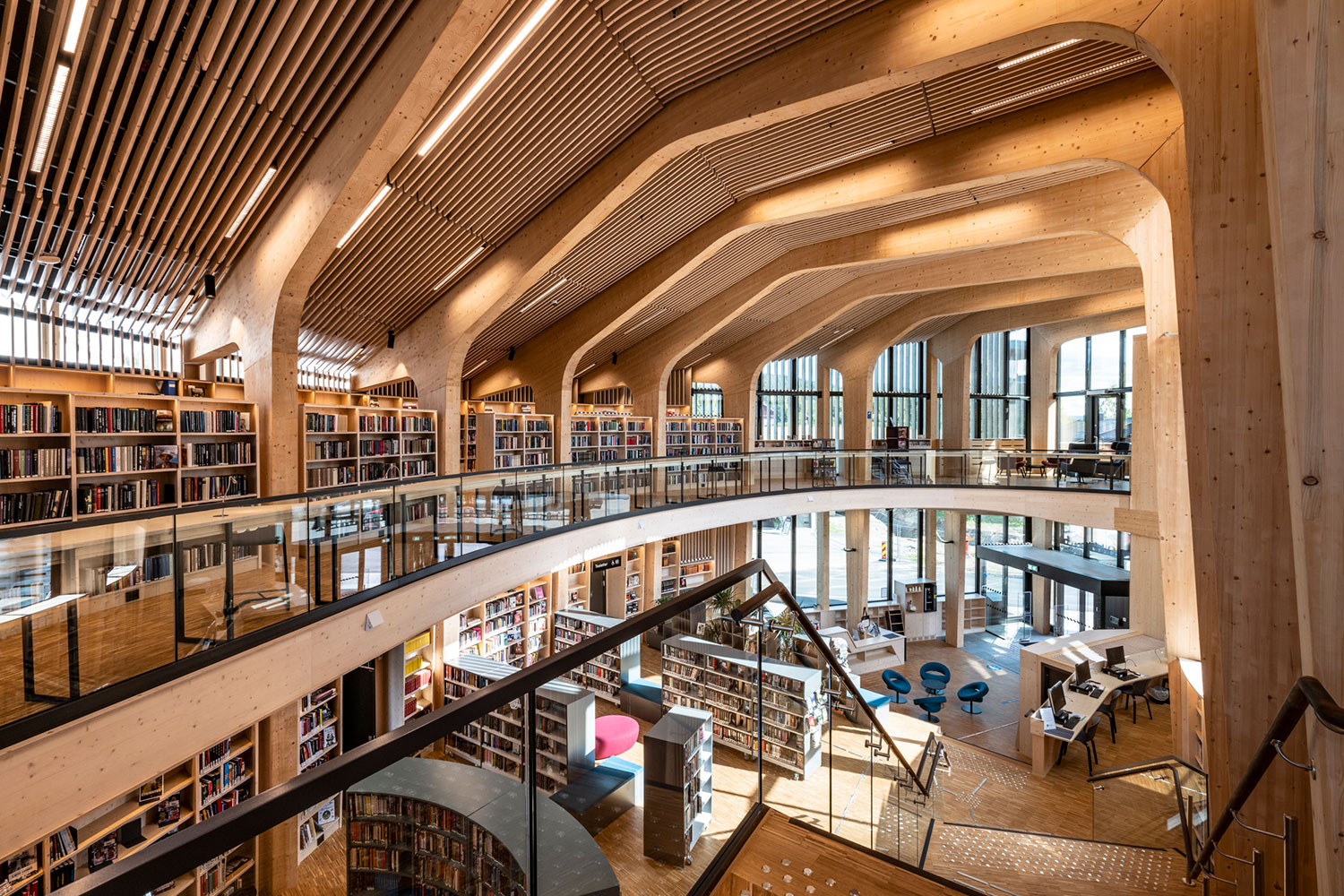 Nord-Odal Bibliothek, Norwegen