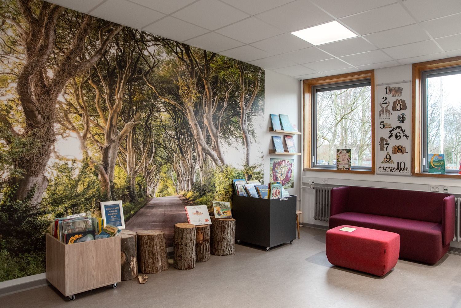 Jægerspris Bibliothek, Dänemark