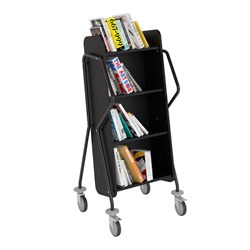 Maxi-Querläufer Bücherwagen 
