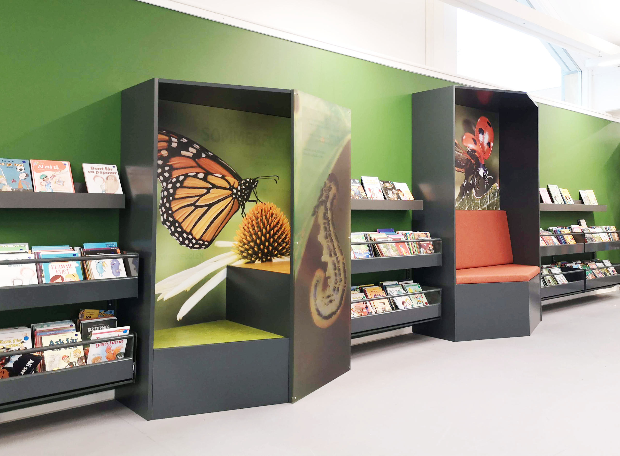 Biophiles Bibliotheksdesign