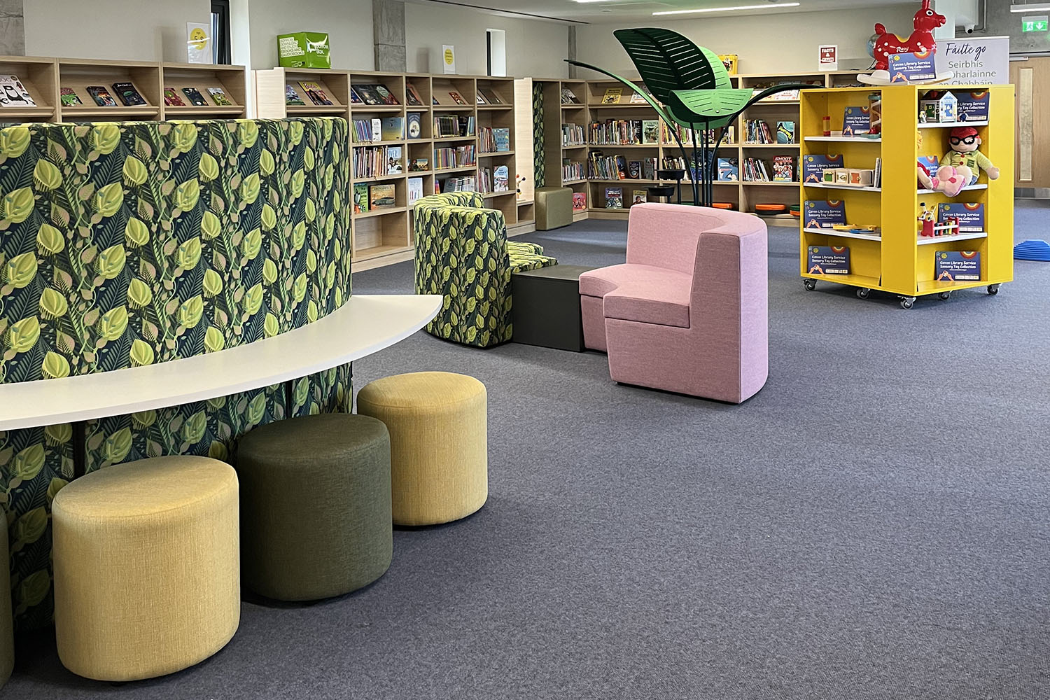 Virginia Bibliothek, Cavan, Irland