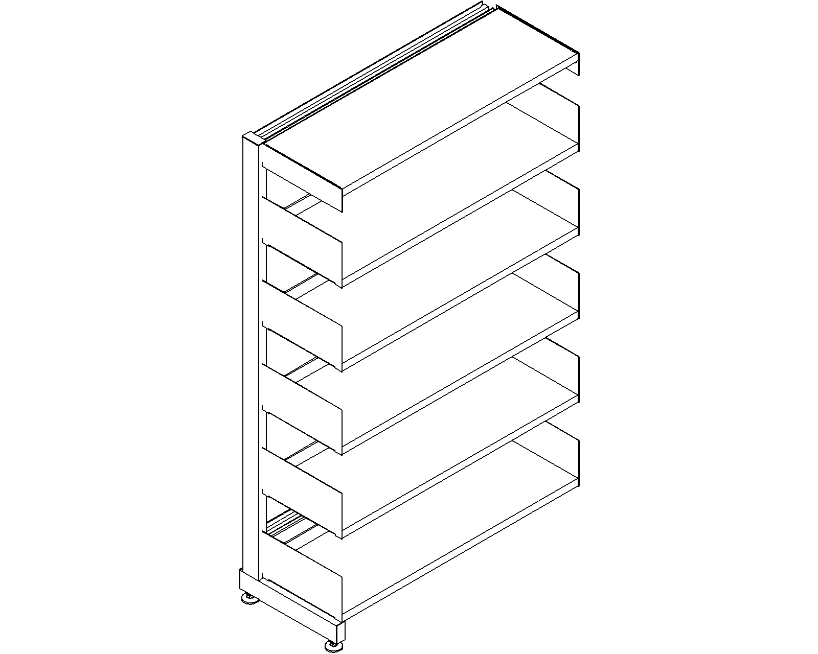 6030 add-on - single-sided - H1520 - D300 - W900 - 3D.dwg