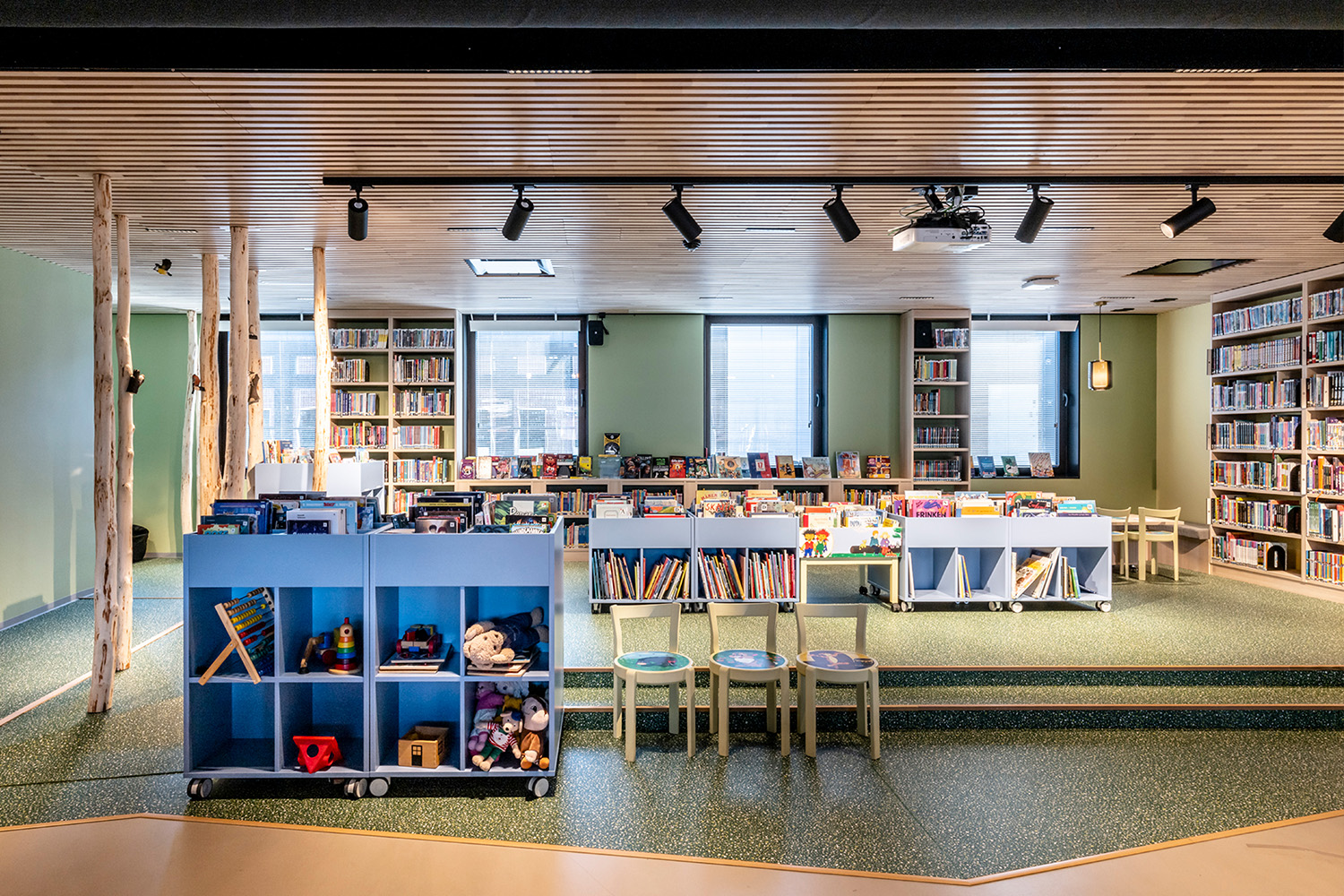 Sykkylven Bibliothek, Norwegen